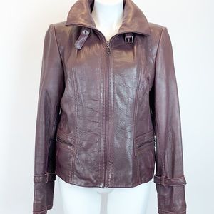 Marc New York Andrew leather jacket coat